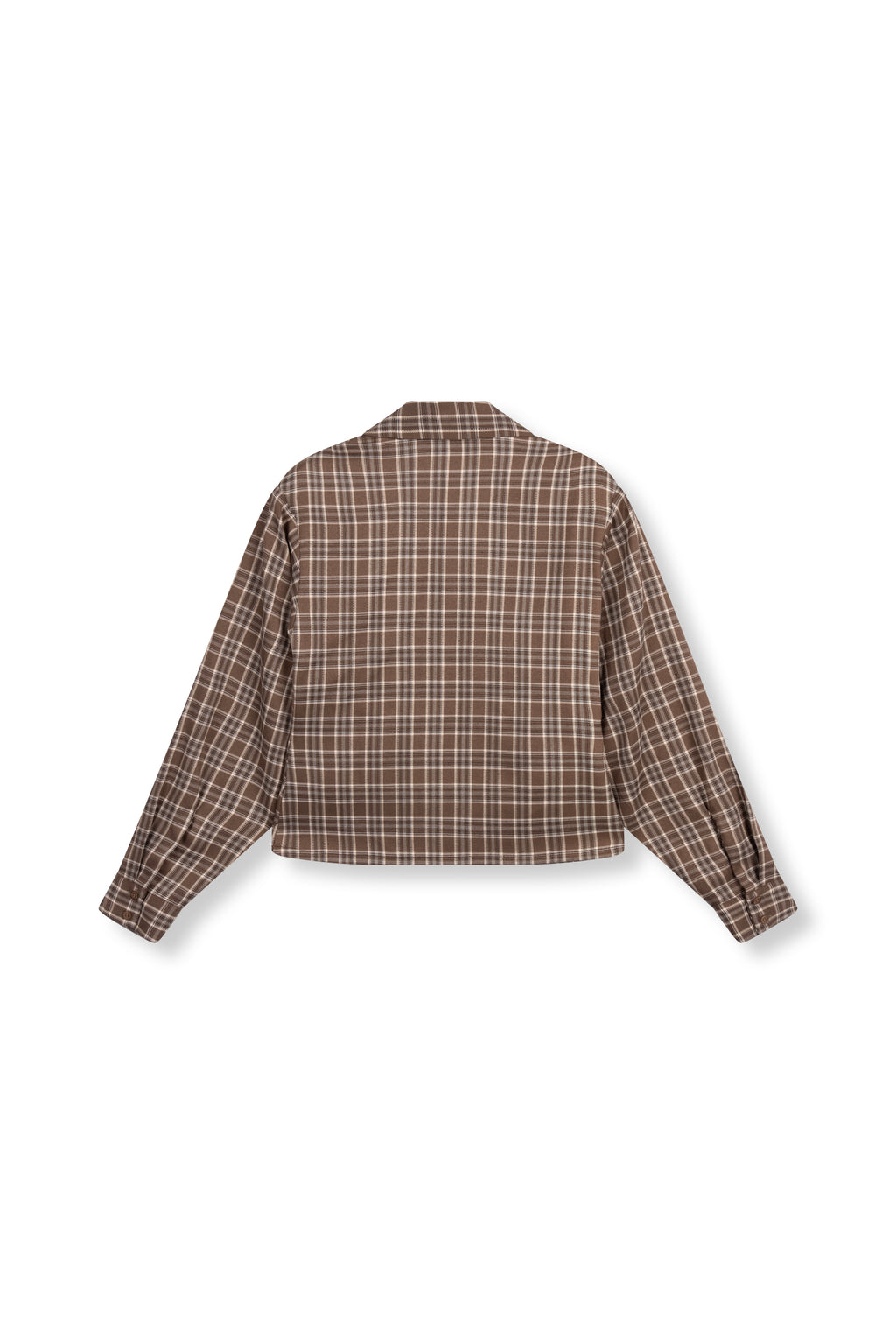Refined Department Syd blouse checkered brown