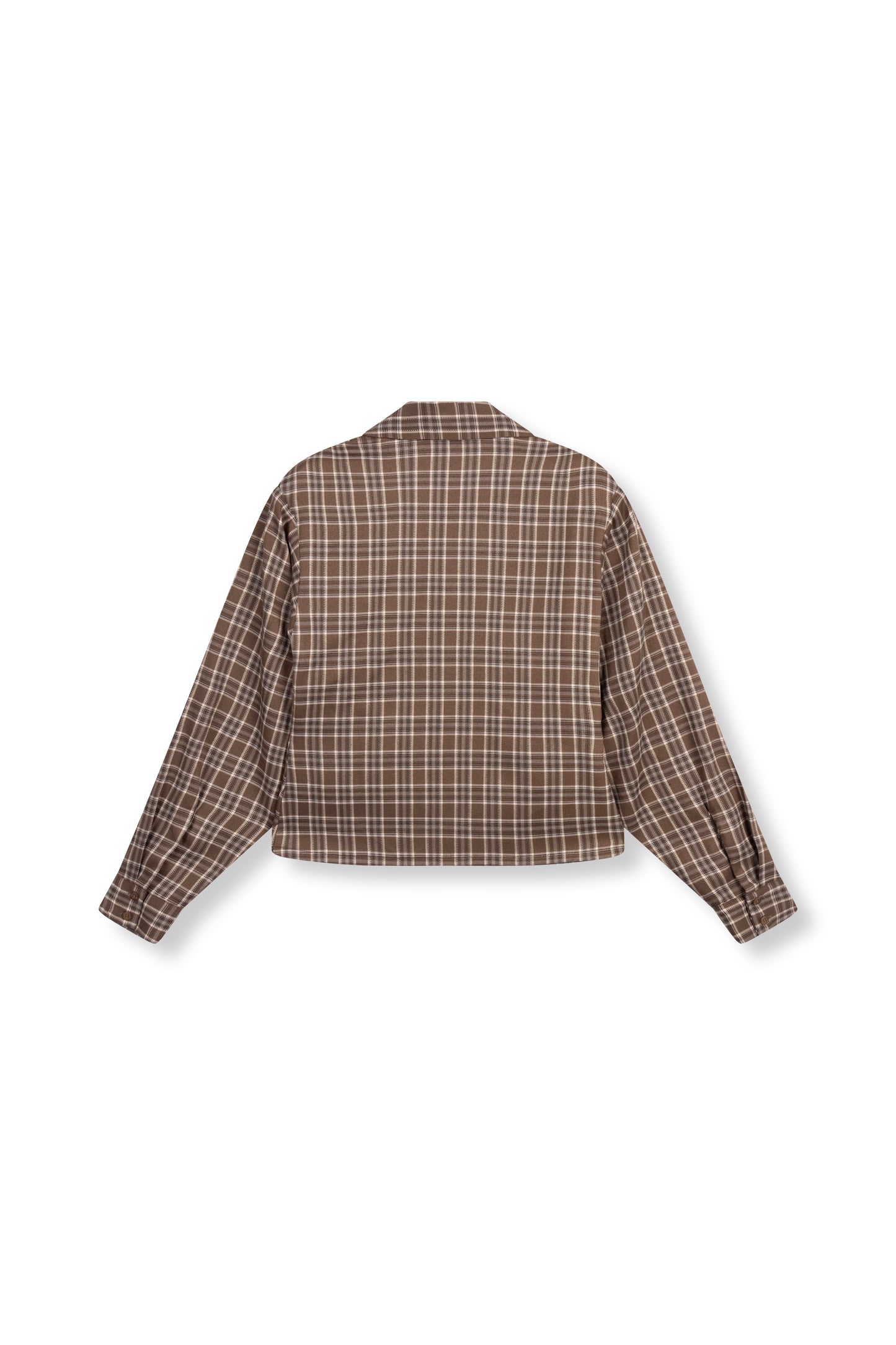Refined Department Syd blouse checkered brown
