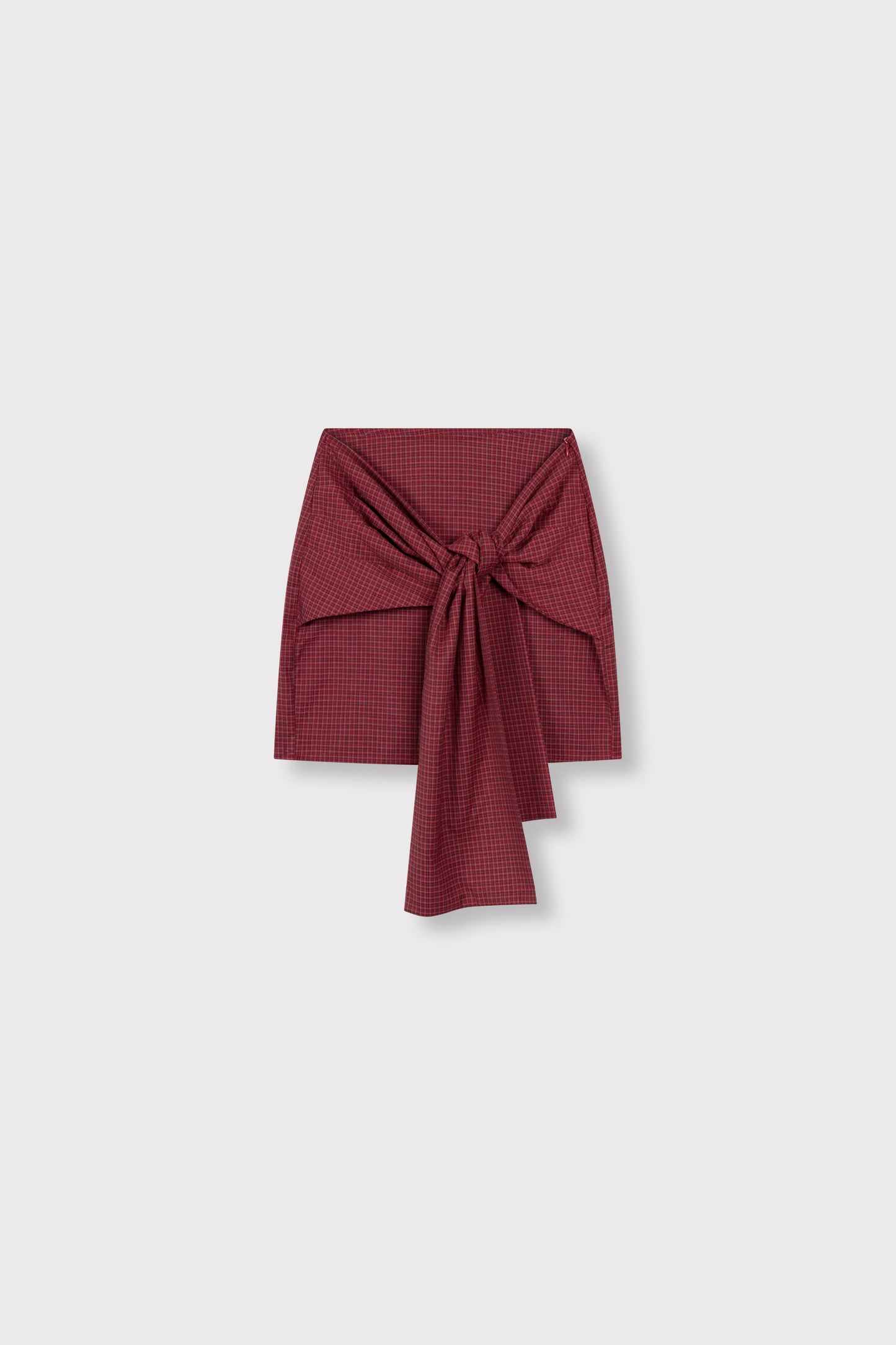 Refined Departement BILLY checkered print skirt rood