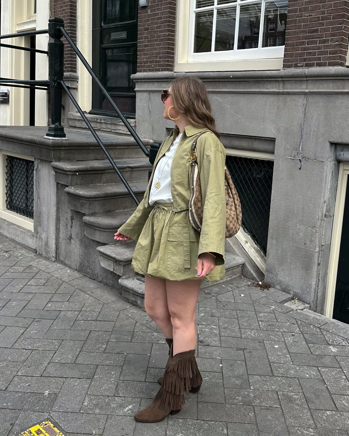 Refined Department ALEY Jacke grün