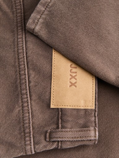 Sakai baggy barrel jeans choco brown