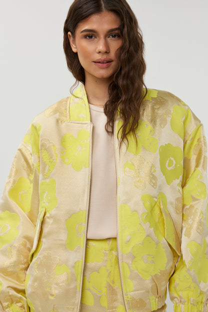 Studio Amaya Fenna Bomberjacke Gelb
