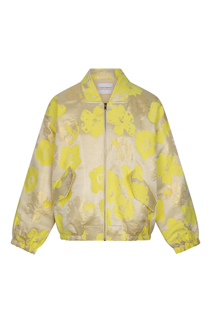 Studio Amaya Fenna Bomberjacke Gelb