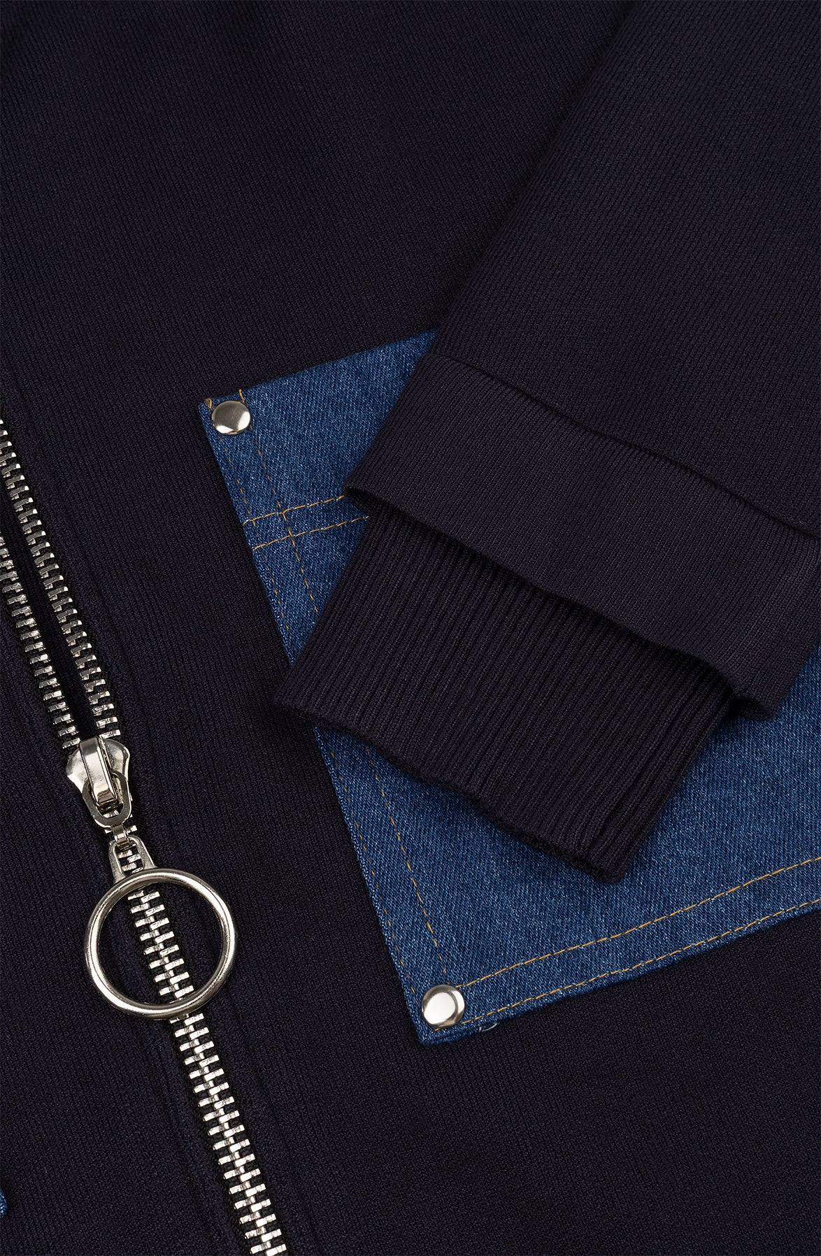 Studio Amaya Jett vest blue denim