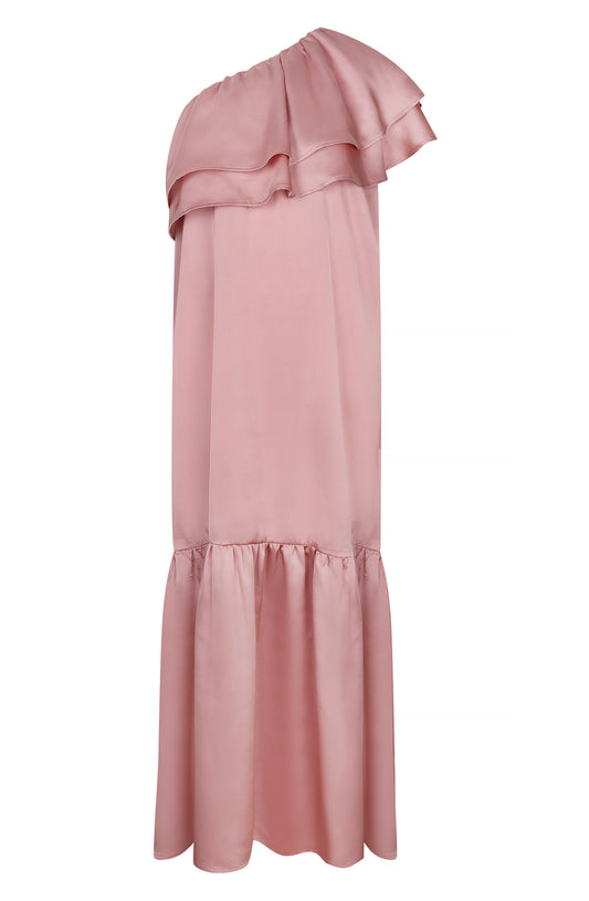 Studio Amaya Linne Kleid rosa