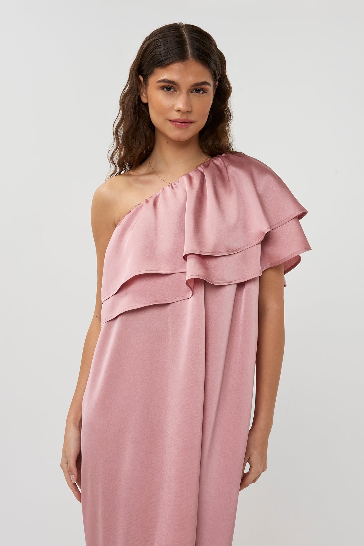 Studio Amaya Linne Kleid rosa