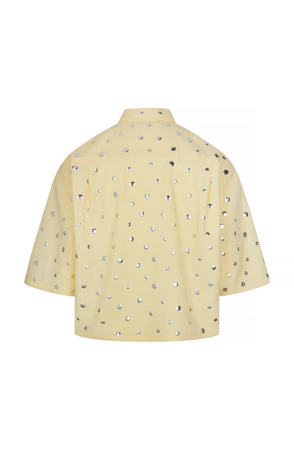 Studio Amaya Mara Bluse Buttergelb