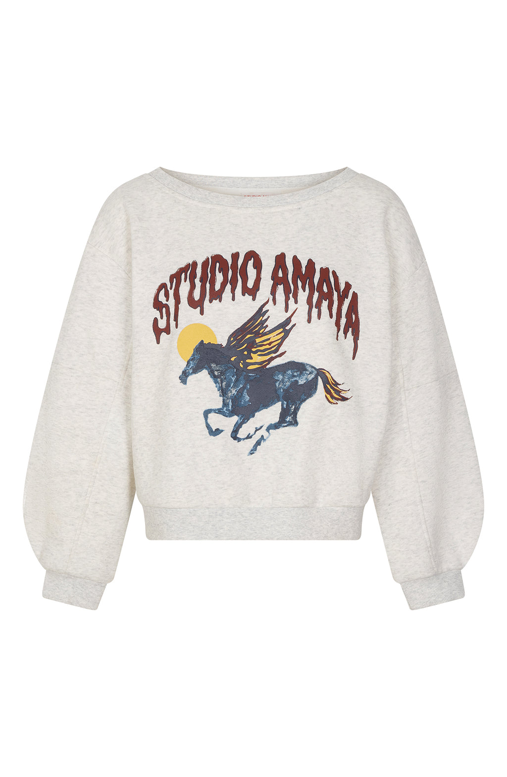Studio Amaya Sun Set sweater grey