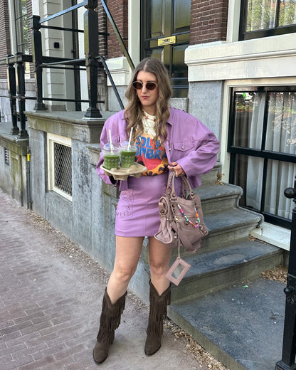Studio Amaya Elina Jacke lila