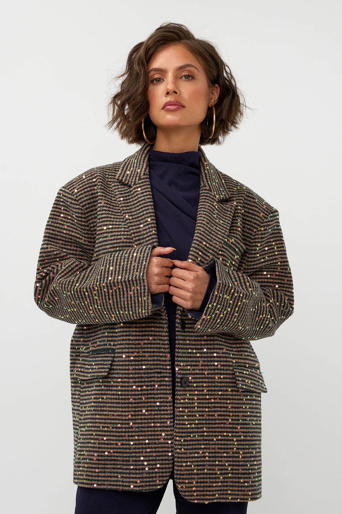 Studio Amaya Midnight Blazer