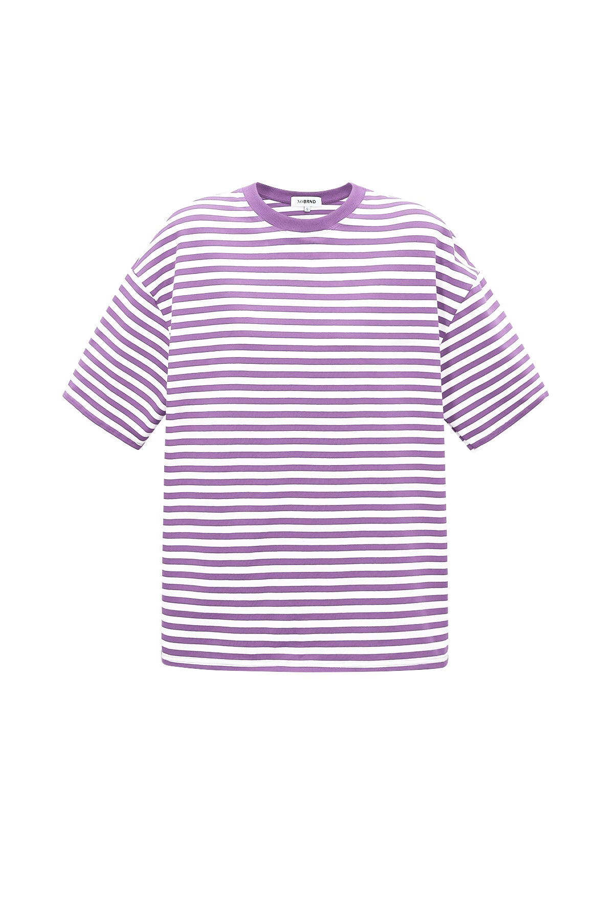 Loes T-Shirt mit Streifen rosa rot