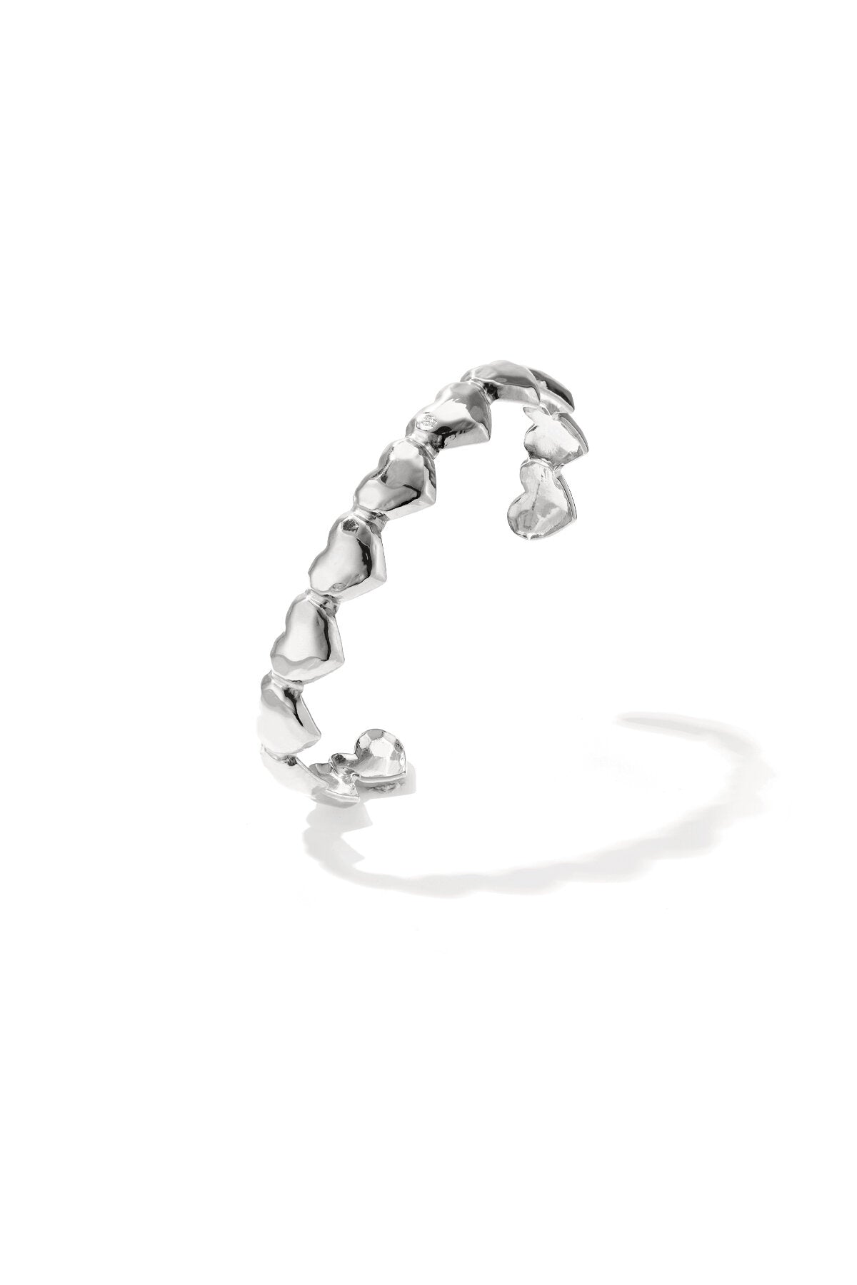 Soulmate bangle armband met hartjes